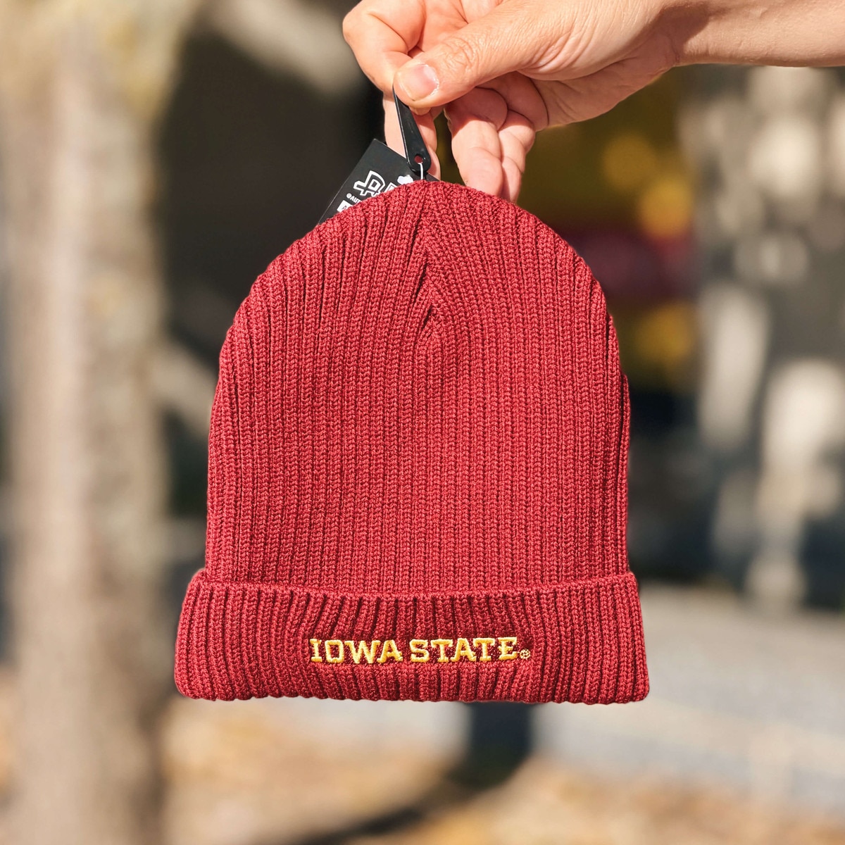 Authentic Brand Youth I-State Cardinal Beanie
